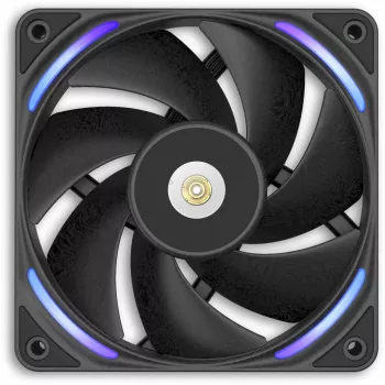 NZXT F120X 120 mm skriňový ventilátor - čierny