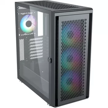 PC skriňa Silentware Air 100 čierna — Mid-Tower skriňa kompatibilná s ATX, čierna