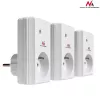 MCE153 zásuvky s rádiovým ovládaním sada 3 ks - programovateľné + diaľkový ovládač