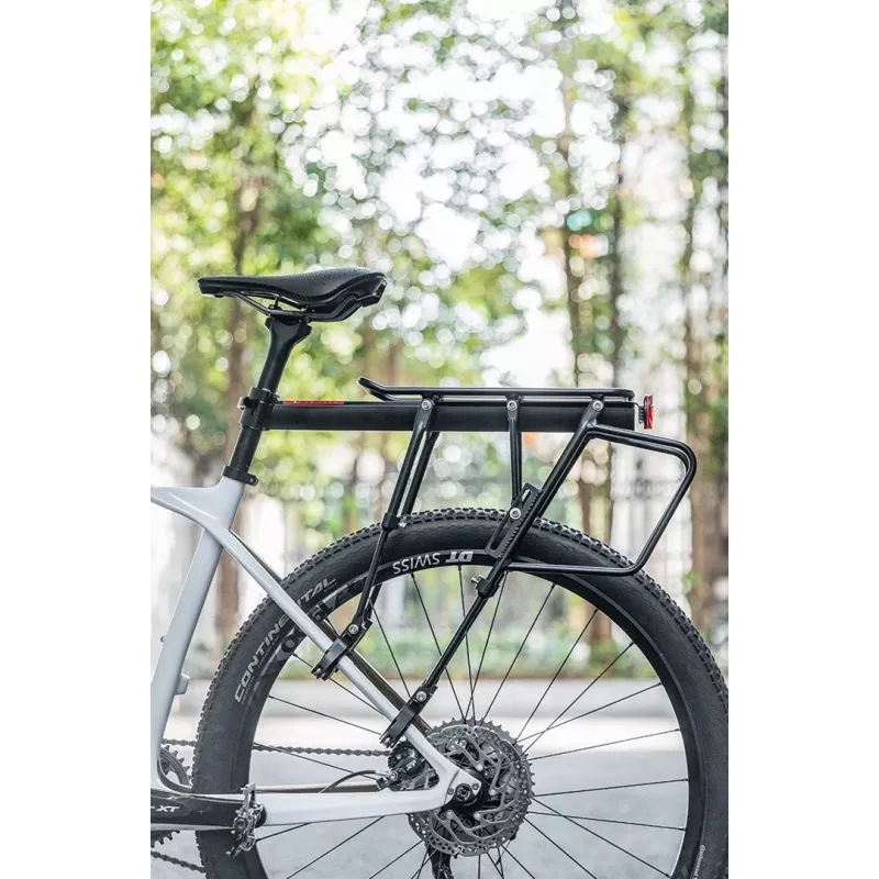 Rockbros 33210004001 čierny nosič na bicykel s plošinou