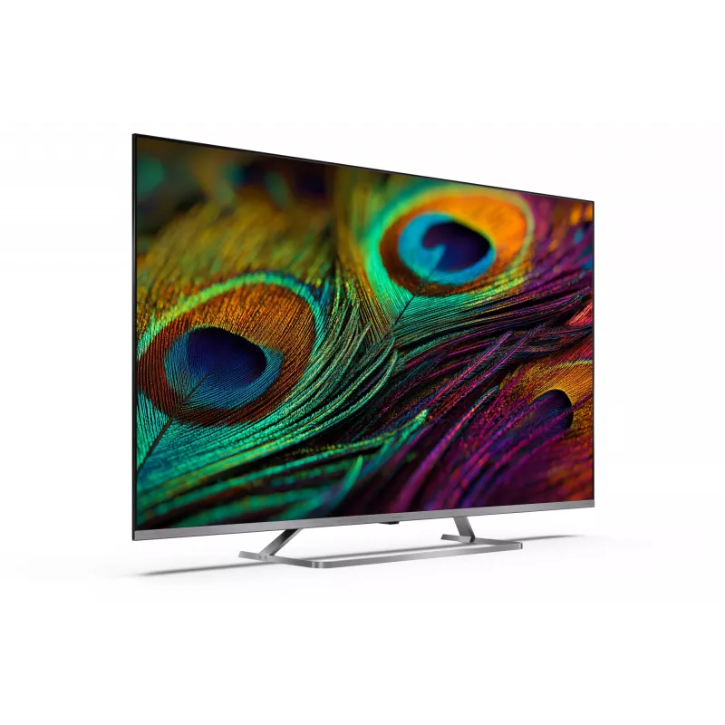 Sharp 4K QLED MiniLED TV | 50JP7265E | 50 inch | Smart TV | Google TV | UHD | strieborná