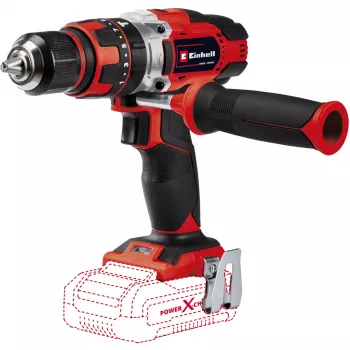 Einhell TE-CD 48 1500 ot/min rýchloupínacie skľučovadlo 1,41 kg čierna, červená