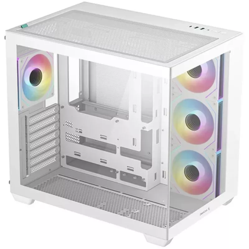 PC skriňa DeepCool CG530 4F WH Midi Tower biela