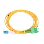 Patch kábel Extralink SC/APC - LC/UPC singlemode duplex G.657.A1 3mm 1m