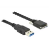 USB kábel DeLOCK 83599 USB 3.2 Gen 1 3 m USB A Micro-USB B čierny