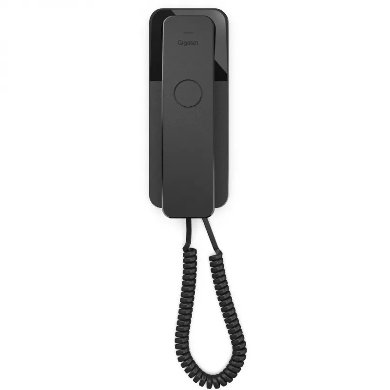 Analógový telefón Gigaset DESK 200 čierny káblový handset 10 záznamov