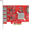 Delock PCI Express x4 karta na 4 x externé SuperSpeed USB 10 Gbps (USB 3.2 Gen 2) USB Type-A konektor samica - USB adaptér - PCIe 3.0 x4 - USB 3.2 Gen 2 x 4 (90481)