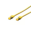Sieťový kábel Digitus CAT 6A S/FTP RJ-45 Cat6a 7m žltý