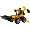 Stavebnica LEGO Technic Backhoe Loader 42197 — kĺbové riadenie, funkčný nakladač, 104 dielov, odporúčaný vek 7+
