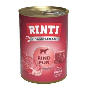 RINTI Singlefleisch Pur Rind - mokré krmivo pre psov - 400 g