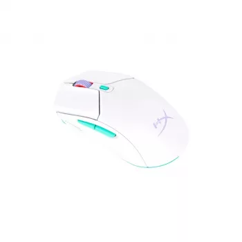HyperX Pulsefire Haste 2 Core Wls - herná myš (biela/zelená/fialová)