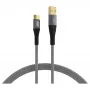 EFB Elektronik USB-A na USB-C kábel 60W QC 3A sivý – kábel – digitálny/dáta (USB-AC-00003)