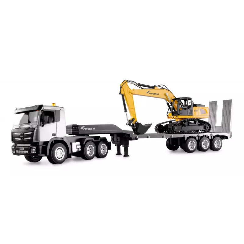 Amewi 2-in-1 set podvalník a bager G836E/G041E 1:24 RTR
