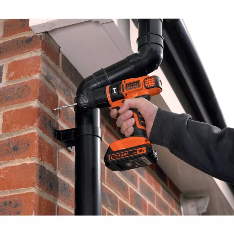 Pištoľová vŕtačka Black & Decker BDCH188N-XJ 1350 U/min, 18 V