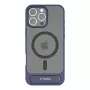 Puzdro Torras Pstand Series pre iPhone 16 Pro — modré, tenké, ľahké ochranné puzdro