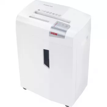 Skartovačka HSM X15, časticový rez P-4, 23 cm pracovná šírka, kapacita 16 listov, 26 L nádoba, strieborná
