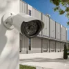 Atrapa rúrkovej kamery s IR LED, CEE IR1800 W — nefunkčná bezpečnostná atrapa