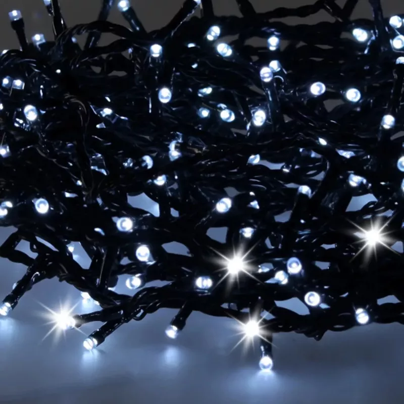 Sada LED svetelných líšt Extralink 500L studená biela — dĺžka 3 m + 25 m interiér/exteriér