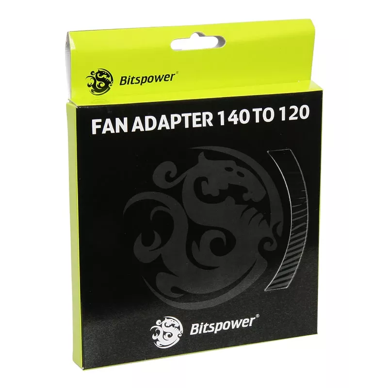 Montážna sada BitsPower BP-FA140120-BK pre 140-mm ventilátor, čierna