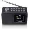 Lenco CR-625BK rádiobudík DAB+/FM s Bluetooth a bezdrôtovým nabíjaním, čierny