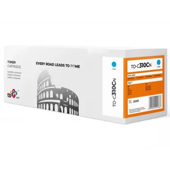 Toner pre OKI C310 TO-C310CN azúrový 100% nový