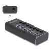 DeLOCK 64326 rozbočovač USB 3.2 Gen 2 (3.1 Gen 2) Type-C 10000 Mbit/s čierny