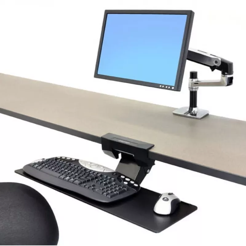 Držiak klávesnice pod stôl Ergotron Neo-Flex 97-582-009 čierny