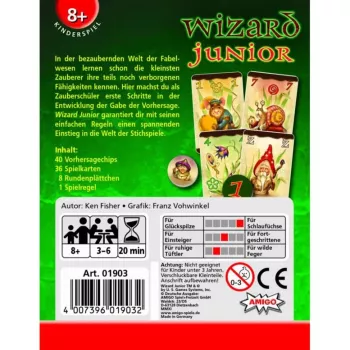Wizard Junior, kartová hra