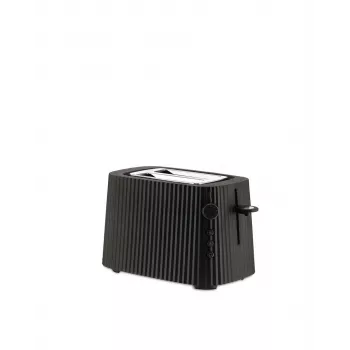 Hriankovač Alessi MDL08B čierny — dizajn Plissé, 6 stupňov opečenia, bagel/rozmrazenie/zohriatie, 340×185×250 mm