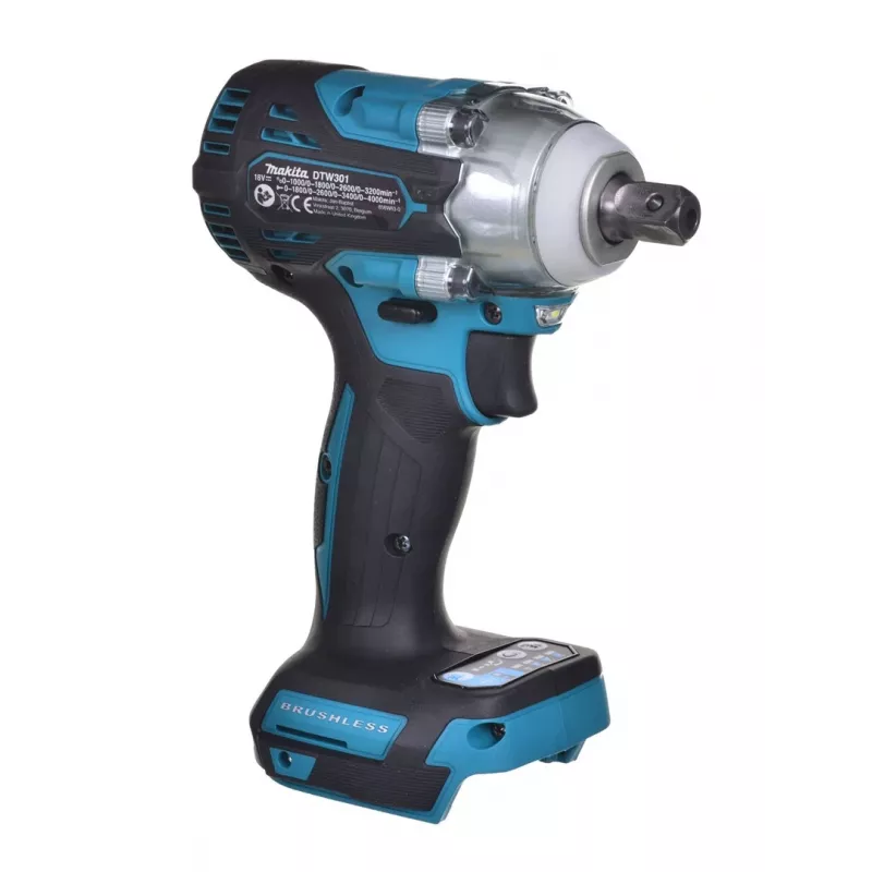 MAKITA DTW301Z akumulátorový rázový uťahovák 1/2 18V čierna, modrá