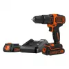 Black & Decker BDCHD18K1B2-QW vŕtačka 1400 ot/min