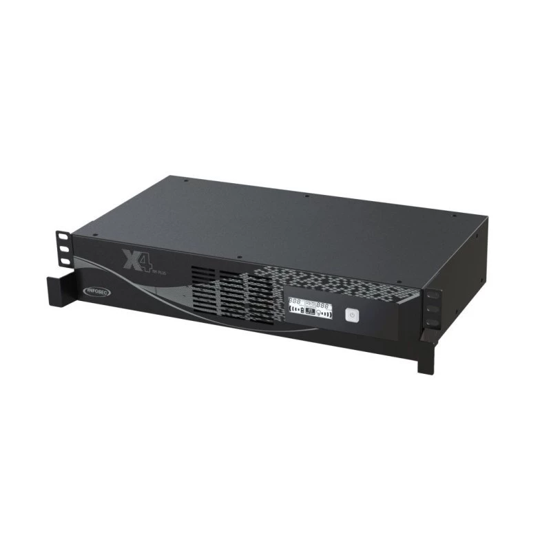 Záložný zdroj UPS Infosec X4 1000 RM Plus 1 kVA 600 W 10 AC výstupov