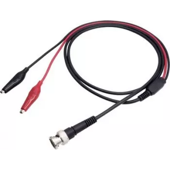 VOLTCRAFT BNC merací kábel 114 cm čierna, červená MSC-100 (MSC-100)