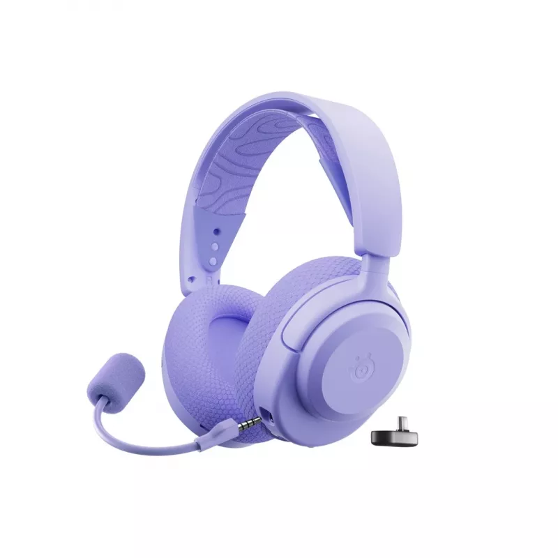 Steelseries Arctis Nova 3P Wireless bezdrôtová náhlavná súprava pre PlayStation, Levander