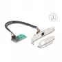DeLOCK 95268 Interný RJ-45 adaptér Mini PCI Express 2,5 Gbit/s