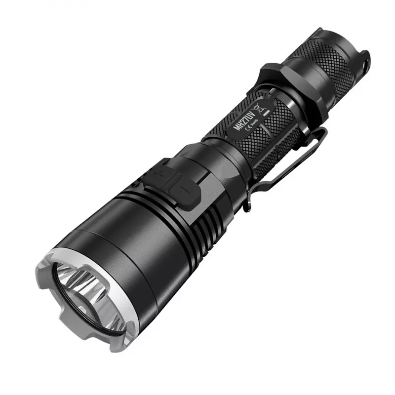 Ručná baterka Nitecore MH27UV čierna LED