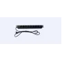 Microconnect CABINETACC23 jednotka rozvodu napájania (PDU) 8 AC výstupov 1U čierna