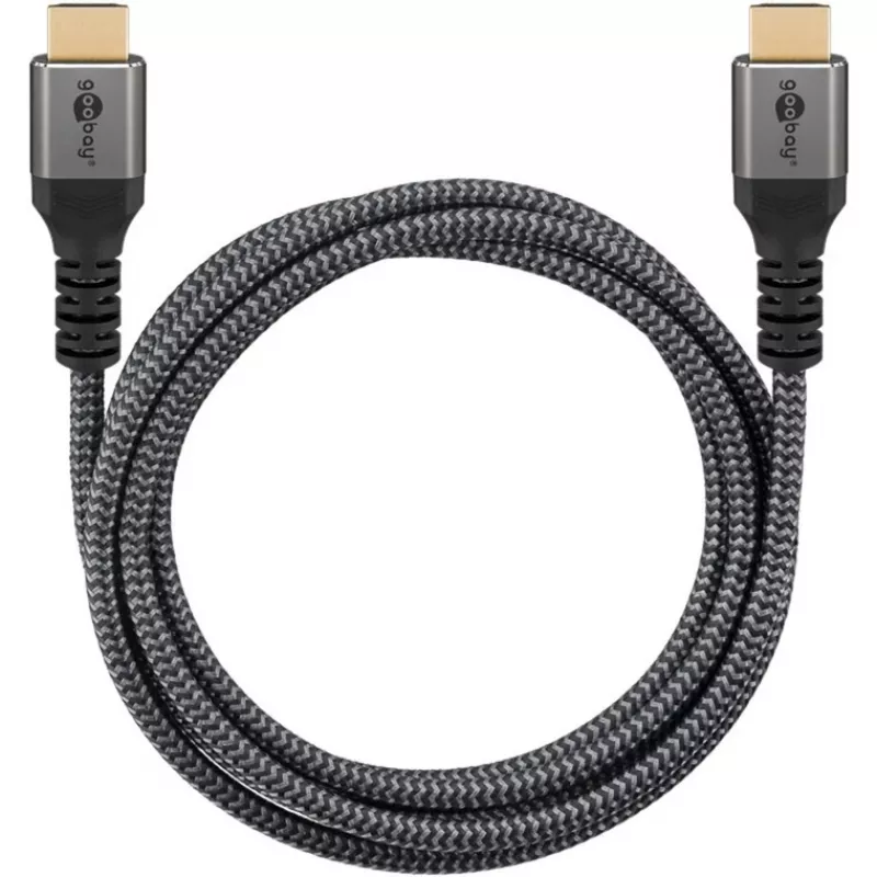 Goobay 65263 HDMI kábel 5 m HDMI Type-A (Standard) sivý (65263)