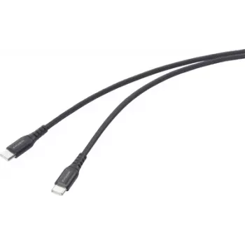 Renkforce RF-6872330 USB kábel čierny
