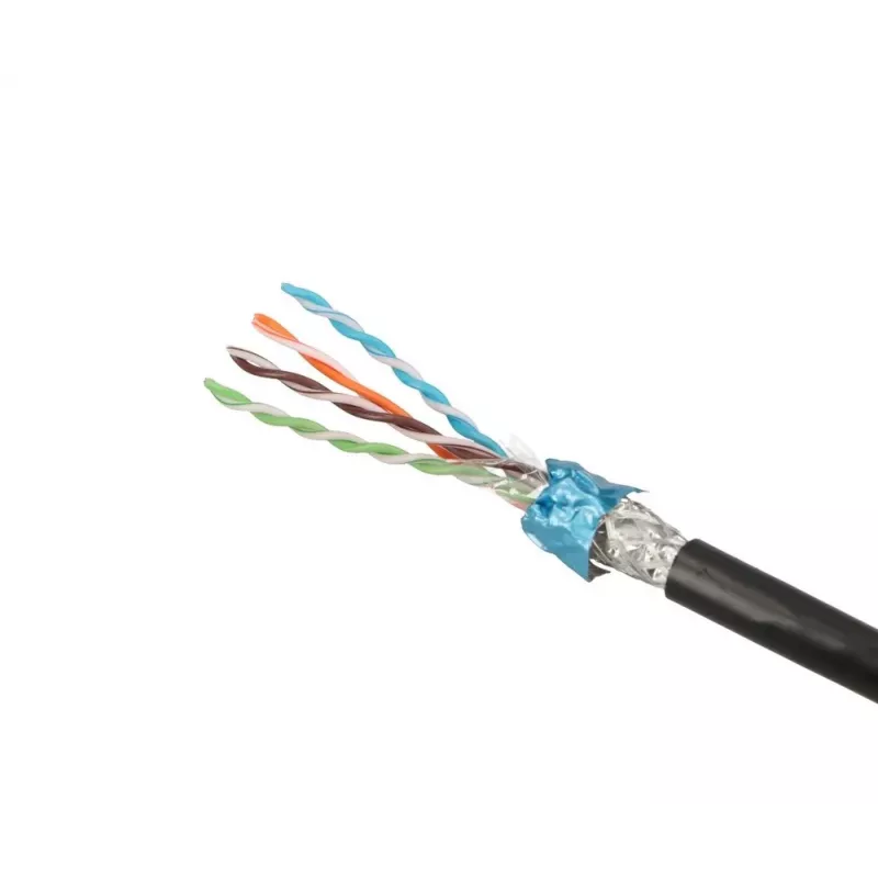 Extralink Krútená dvojlinka CAT5E SFTP (SF/UTP) V2 Outdoor 305M