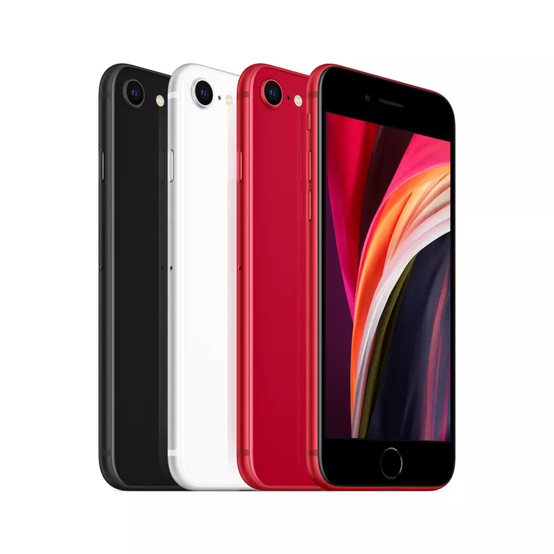 Repasovaný smartfón RENEWED iPhone SE 2020 — 64 GB, čierny, 4,7 palca LCD, A13, 4G, NanoSIM+eSIM, IP67