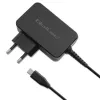Qoltec 52386 GaN POWER PRO nabíjačka | 1xUSB-C | 65W | 5-20V | 3-3,25A | čierna