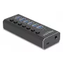 DeLOCK 64326 rozbočovač USB 3.2 Gen 2 (3.1 Gen 2) Type-C 10000 Mbit/s čierny