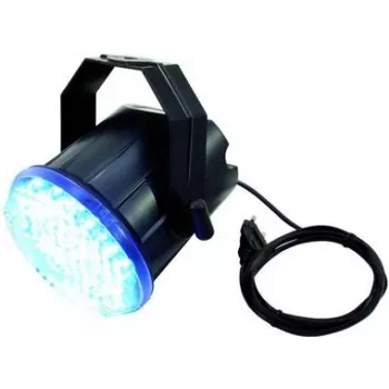 Stroboskop EUROLITE LED Techno Strobe 250 – 74 bielych LED, kompaktný stroboskopický efekt