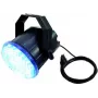 Stroboskop EUROLITE LED Techno Strobe 250 – 74 bielych LED, kompaktný stroboskopický efekt