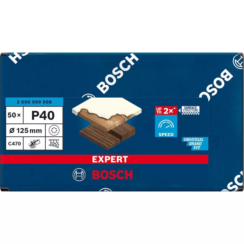 Bosch Expert C470 brúsne kotúče