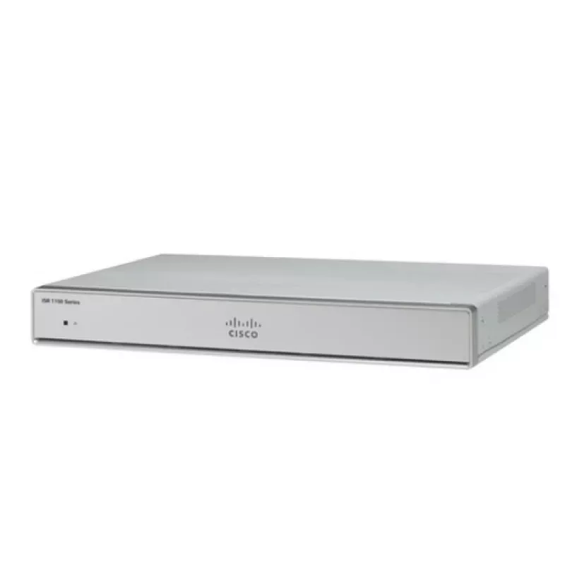 Cisco Integrated Services Router 1121 – router so 4-portovým switchom