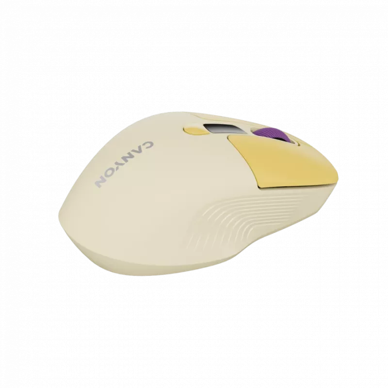Canyon MW-26 – 2in1 bezdrôtová optická myš Bluetooth / 2,4 GHz – tichá – 6 tlačidiel – 800/1200