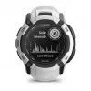 Garmin Instinct 2X Solar 2,79 cm (1,1) MIP 50 mm digitálny 176 x 176 pixelov dotyková obrazovka biela GPS (satelit)