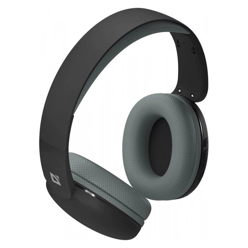 Defender FreeMotion B480 63480 bezdrôtové slúchadlá na uši, Bluetooth 5.3, USB-C, AUX, microSD, až 14 h, 20-20000 Hz, čierne